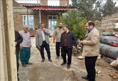 حضور کارشناسان ارزیابی خسارات در روستاهای سیل‌زده بخش مرکزی بیله‌سوار با پیگیری بخشدار مرکزی.